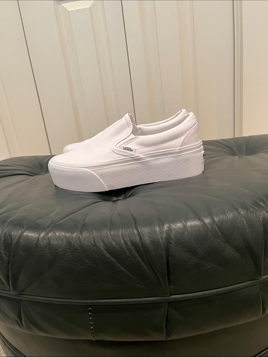 Vans Shoes - Vans Women’s Slip-On Platform Sneakers - White